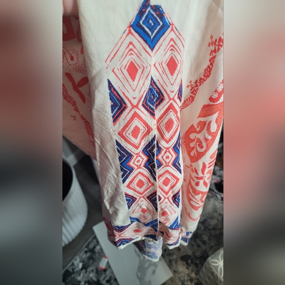 Flying Tomato Open Shoulder Sleeves Shift Dress - Picture 3 of 4